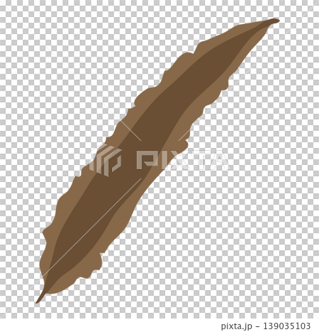 Kombu (kelp) - Seaweed icon illustration Kombu (kelp) - Seaweed icon illustration 139035103