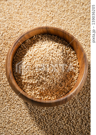 White sesame seeds White sesame seeds 139036205