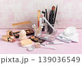 Cosmetics, makeup products and tools for beauty routine 139036549