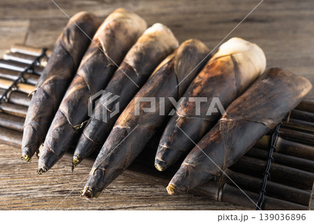 Bamboo shoots 139036896