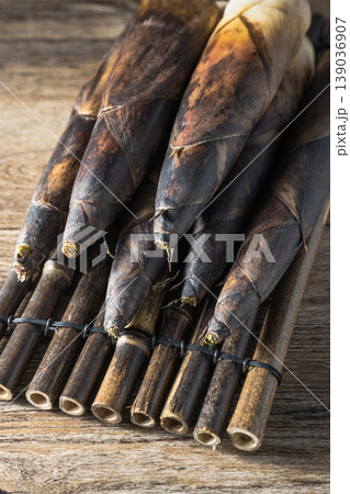 Bamboo shoots 139036907