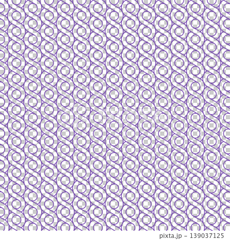 Geometrically linked rope background material, line swatch compatible, purple. Geometrically linked rope background material, line swatch compatible, purple. 139037125
