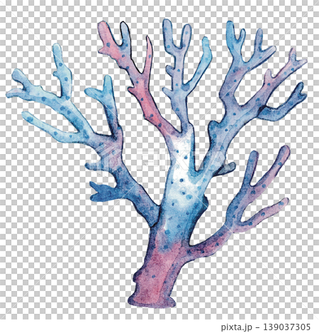 Coral Illustration Blue Branch Coral Clipart Coral Illustration Blue Branch Coral Clipart 139037305