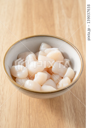 Scallop adductor muscle Scallop adductor muscle 139037638