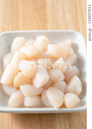 Scallop adductor muscle Scallop adductor muscle 139037651