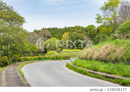 新緑の飛鳥歴史公園石舞台地区　奈良県明日香村 139038137