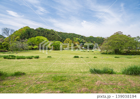 石舞台古墳芝生広場　奈良県明日香村 139038194