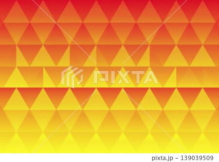 Abstract geometric background featuring seamless triangular pattern with warm colors. 139039509