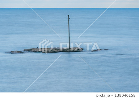 【長秒露光】電柱島【糸魚川市】 【長秒露光】電柱島【糸魚川市】 139040159