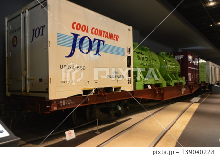 貨物車両「コキ50000」（鉄道博物館／埼玉県さいたま市大宮区大成町3丁目47番） 139040228