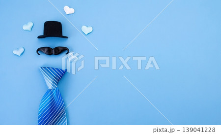 Show appreciation for Dad on Fathers Day with tasteful top view Show appreciation for Dad on Fathers Day with tasteful top view 139041228