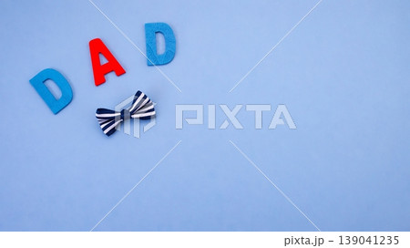 Show appreciation for Dad on Fathers Day with tasteful top view 139041235