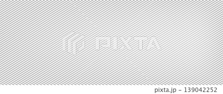 Straight diagonal line pattern with gradient and grain halftone texture. Thin slash vector background with gradation for graphic design. Abstract straight line with grain blur for banner and backdrop 139042252