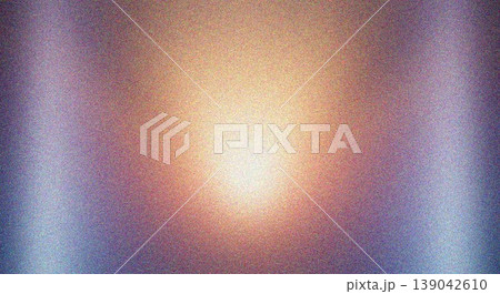 Soft golden lens flare with warm bokeh light effect on blurred purple gradient background Soft golden lens flare with warm bokeh light effect on blurred purple gradient background 139042610