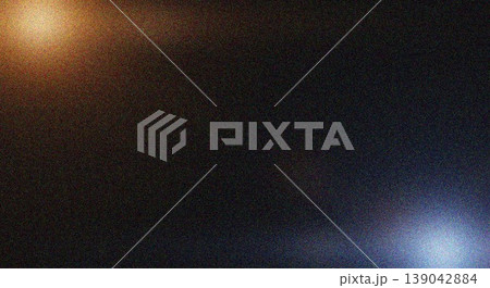soft bokeh light blur with warm and cool glowing orbs on dark gradient background 139042884
