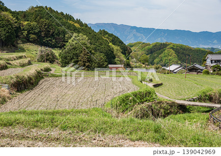 明日香村の景勝地 細川の棚田 奈良県明日香村 明日香村の景勝地 細川の棚田 奈良県明日香村 139042969