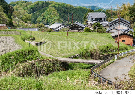 明日香村の景勝地 細川の棚田 奈良県明日香村 明日香村の景勝地 細川の棚田 奈良県明日香村 139042970