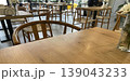 a empty table in empty restaurant 139043233