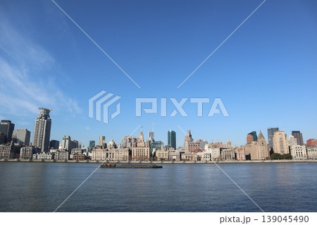 上海外灘の風景 139045490