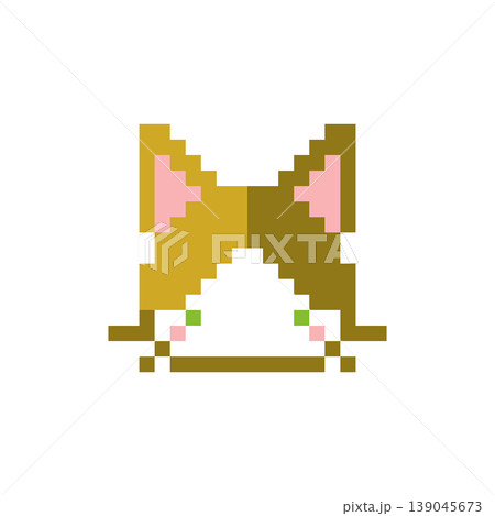 三毛猫のドット絵 139045673
