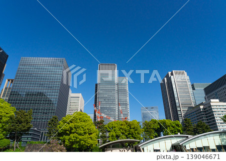 東京のビル建設09 139046671