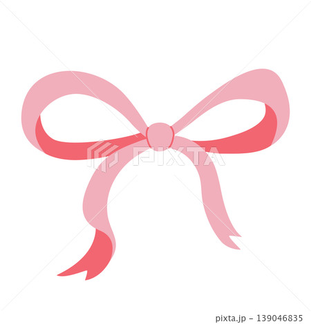 Cute soft pink bow clip art Cute soft pink bow clip art 139046835