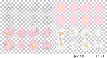 簡單的花圖 簡單的花圖 139047121