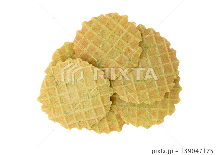 thin crispy wafers 139047175