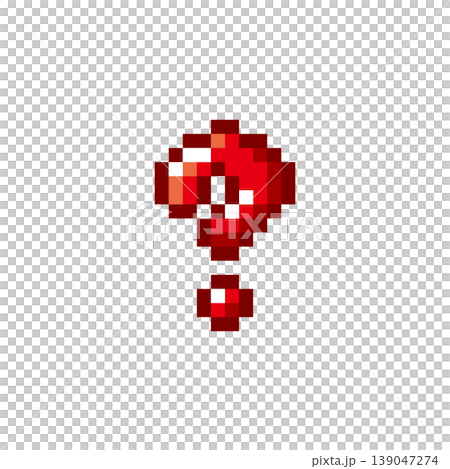 ドット絵アイコン ミニハテナマーク (5) 139047274