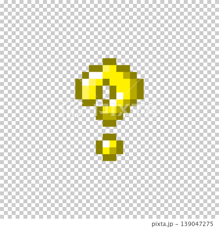 ドット絵アイコン ミニハテナマーク (6) ドット絵アイコン ミニハテナマーク (6) 139047275