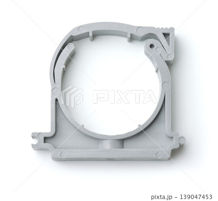 Wall mount plastic pipe clip-holder 139047453