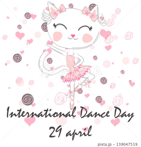 International Dance Day concept. April 29 International Dance Day concept. April 29 139047519
