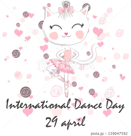 International Dance Day concept. April 29 139047592