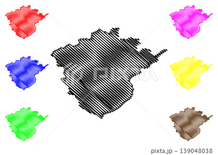 Observatorio island (Argentina, Argentine Republic, South and Latin America) map vector illustration, scribble sketch Isla Observatorio map 139048038