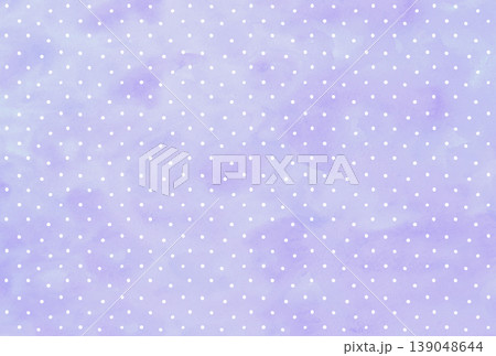 小さな手描き風ドット柄の背景(紫色) 小さな手描き風ドット柄の背景(紫色) 139048644