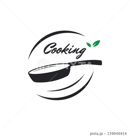 Simple Hand Drawn Cooking Logo 139048914