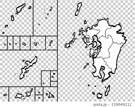 近畿地區地圖（筆觸風格） - 簡易版 139049212