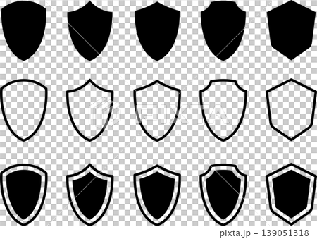 Shield icon illustration 139051318