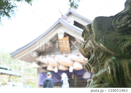 白兎神社と淤岐ノ島 白兎神社と淤岐ノ島 139051463