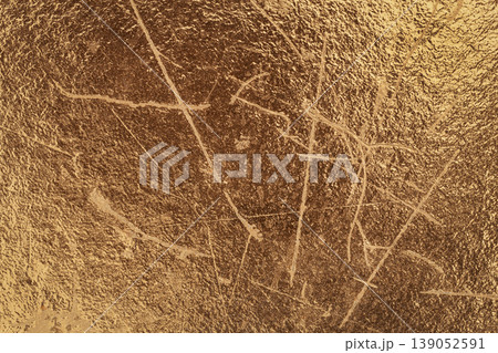 Grunge texture with scratched surface, worn material pattern, rough structure. Natural golden bronze background for graphic design, surface overlay, layered marks distressed texture Grunge texture with scratched surface, worn material pattern, rough structure. Natural golden bronze background for graphic design, surface overlay, layered marks distressed texture 139052591