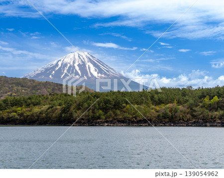 西湖から見える富士山 139054962