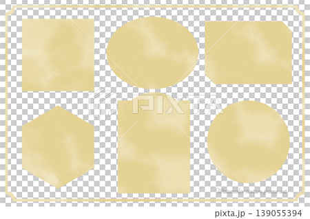 Sand beige watercolor frame material | Soft and elegant blurred background with geometric shapes (series available) Sand beige watercolor frame material | Soft and elegant blurred background with geometric shapes (series available) 139055394