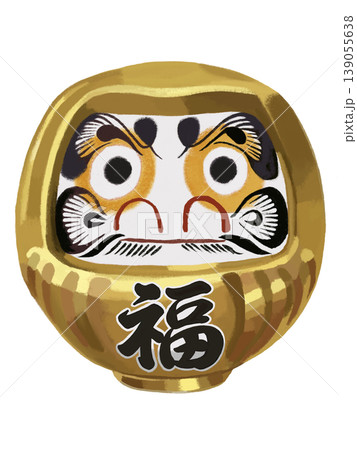 金のダルマ 139055638