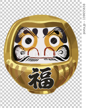 金のダルマ 139055638