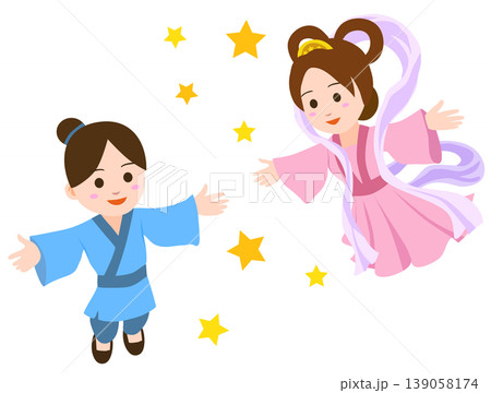 織姫と彦星 織姫と彦星 139058174