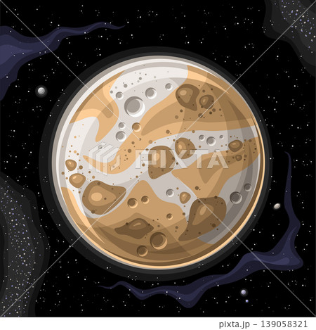 Vector exotic Planet Vector exotic Planet 139058321
