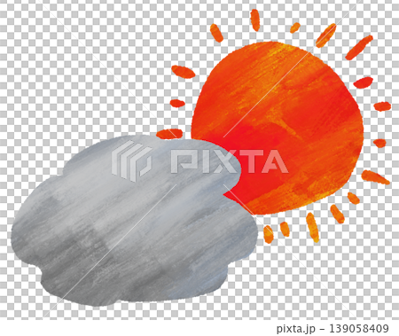 雲と太陽 雲と太陽 139058409