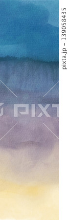 Soft watercolor gradient sky background vector Soft watercolor gradient sky background vector 139058435