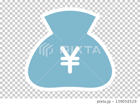 Coin purse, Japanese yen icon, wallet, shopping image, vector 139058529