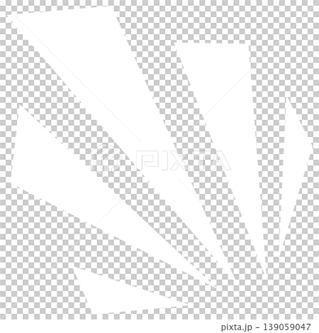 白色の目立つエフェクト 白色の目立つエフェクト 139059047